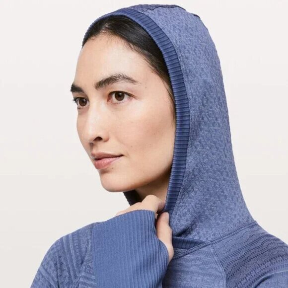 Lululemon Rest Less Hoodie- Thick Long Sleeve Running Hoodie- Size 6 - Picture 4 of 12